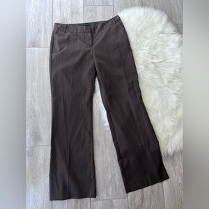 Attention Woman’s Striped Brown Pants